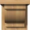 Ekena Millwork Alpine Smooth Corbel w/Backplate, Western Red Cedar, 7 1/2"W x 8"D x 8"H COR08X08X08ALP01SWR - alternate 2